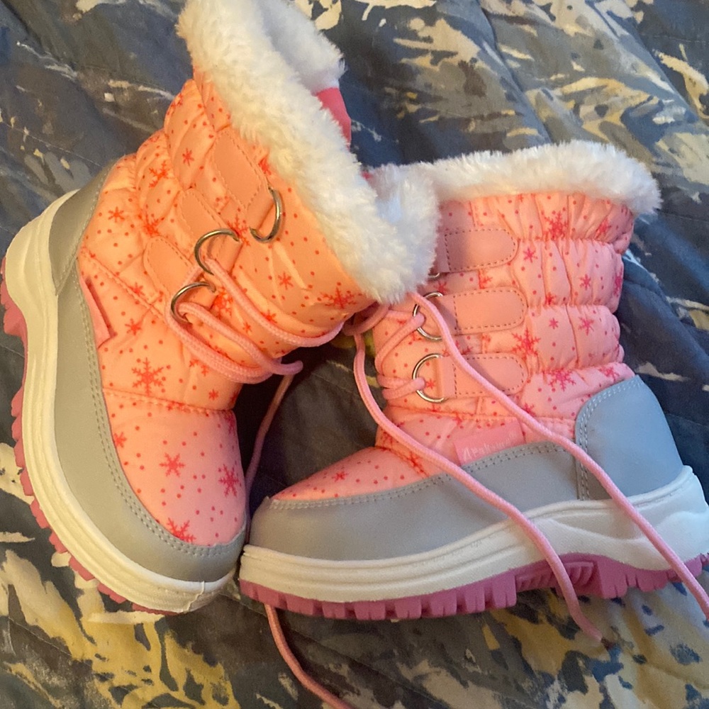 Toddler girl snow boots
